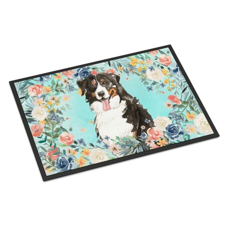 Carolines Treasures 24 x 36 in. Bernese Mountain Dog Indoor or Outdoor Mat CK3436JMAT